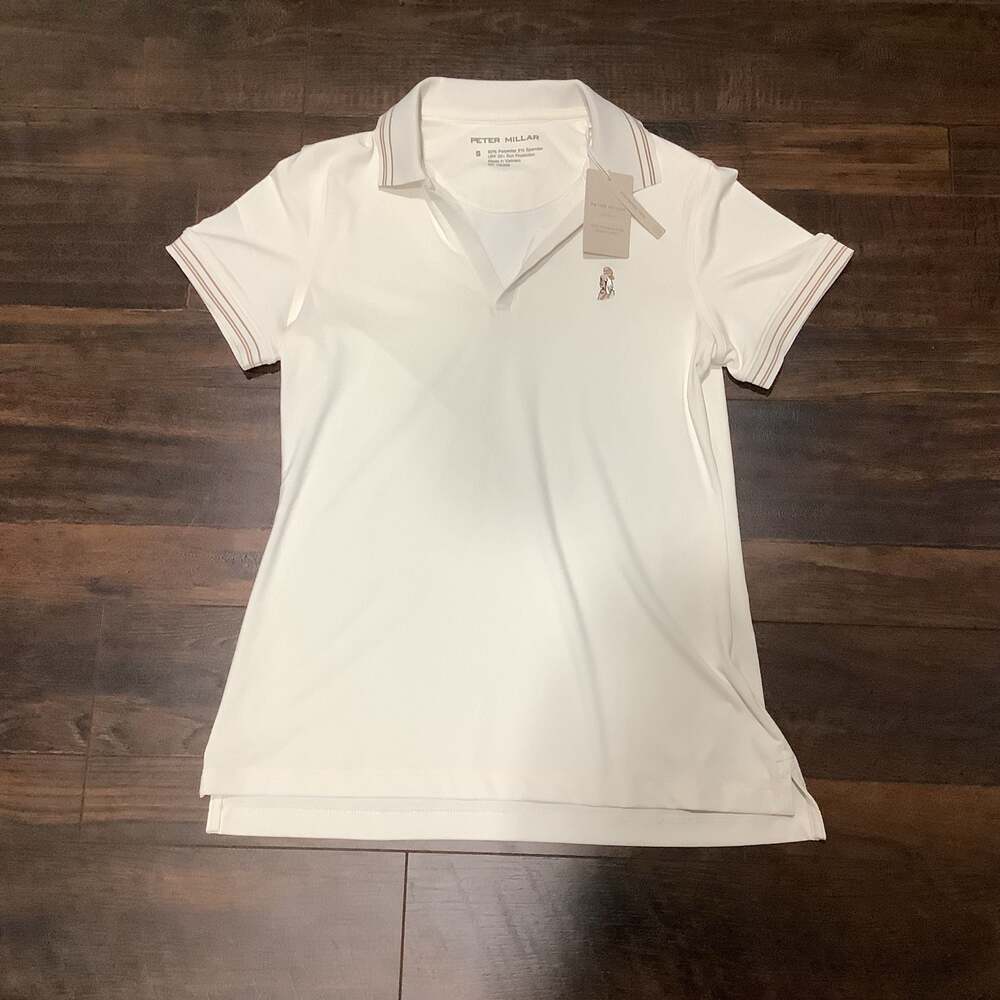 Peter Millar Women's Performance Polo with Sun Protection Size S